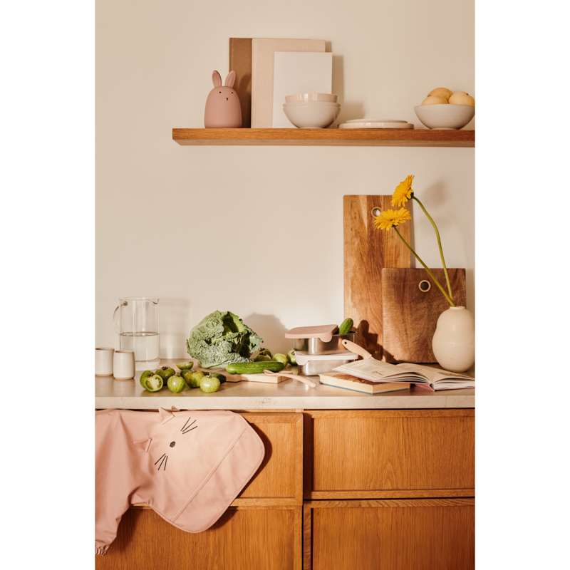 Liewood Merle Matförkläde - Katt/Toscana Ros 