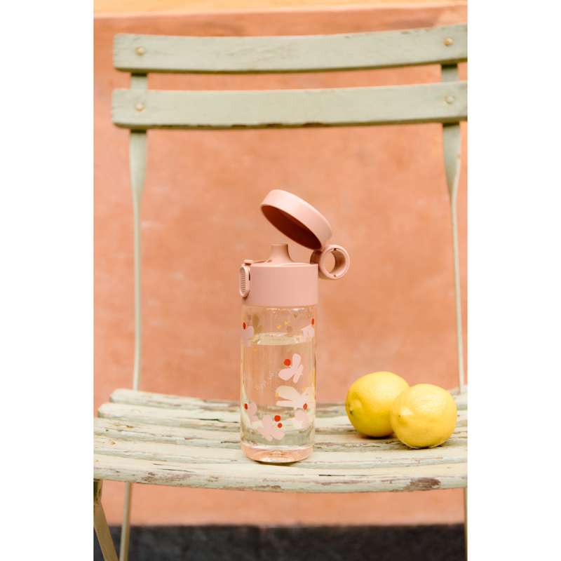 Liewood Clemence Tritan Drickflaska - 350ml - Butterfly/Apple Blossom 