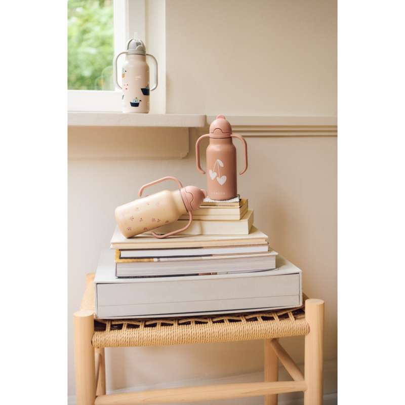 Liewood Kimmie Drickflaska - Rostfritt Stål - 250ml - Mini Butterfly/Apple Blossom 