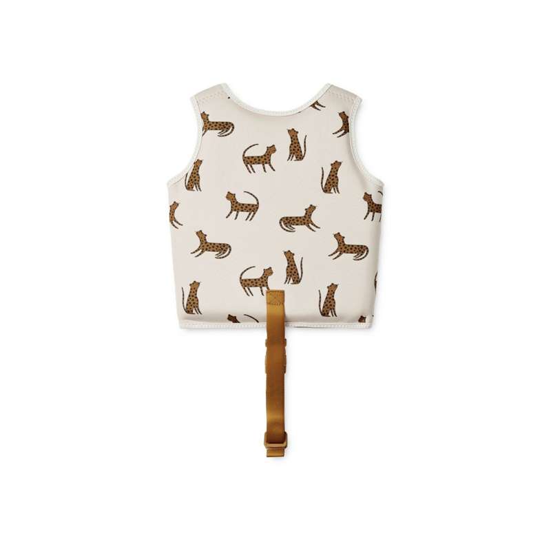 Liewood Dove Badväst - Leopard/Sandy 