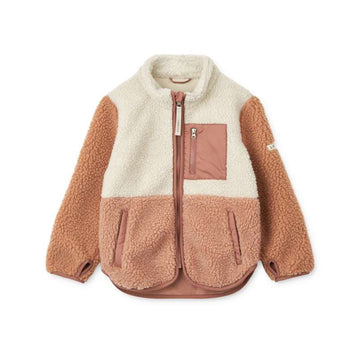 Liewood Nolan Fleecejacka - Tuscany Rose Multi Mix 