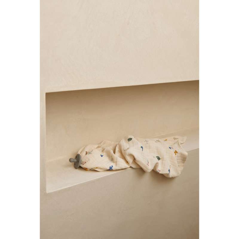 Liewood Lewis Muslin Tygkläder - 2-pack - Aviator/Ecru 