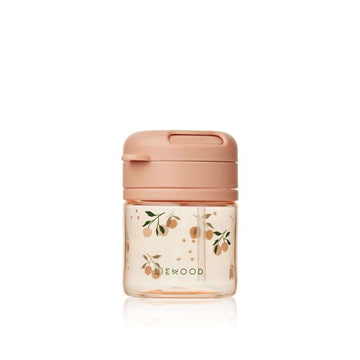 Liewood Pavia Tritan Sugrörskopp - 280ml - Persika/Snäcka 