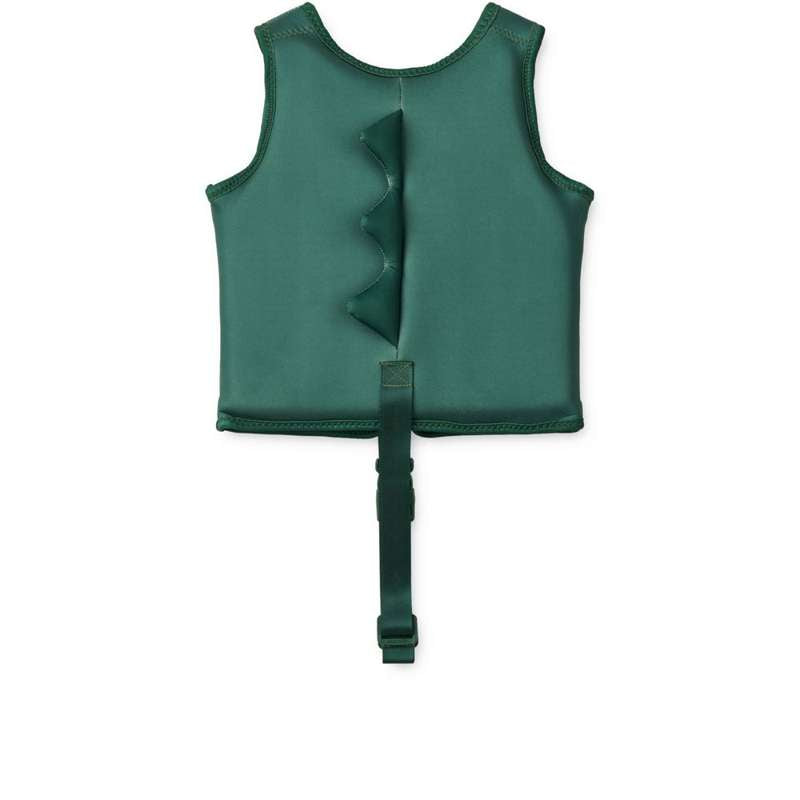 Liewood Dove Badevest - Krokodille - Garden Green