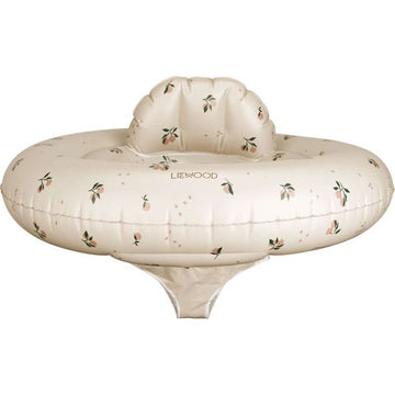 Liewood Dawn Baby Mönstrad simsits - Peach/Sea Shell