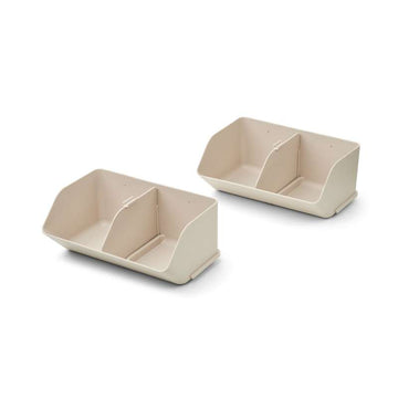 Liewood Rosemary Förvaringslåda - Medium - 2-pack - Sandy 