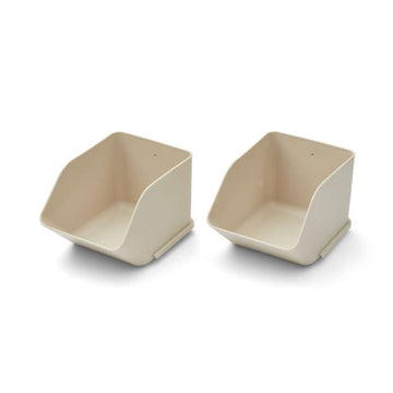 Liewood Rosemary Förvaringslåda - Liten - 2-pack - Sandy 