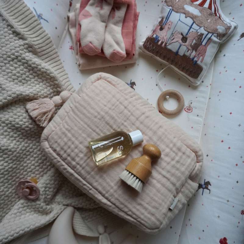 Cam Cam Copenhagen Muslin Toalettväska - OCS - Latte 