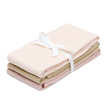 Cam Cam Copenhagen Stofble - 3-pak - GOTS - Classic Stripes Rose