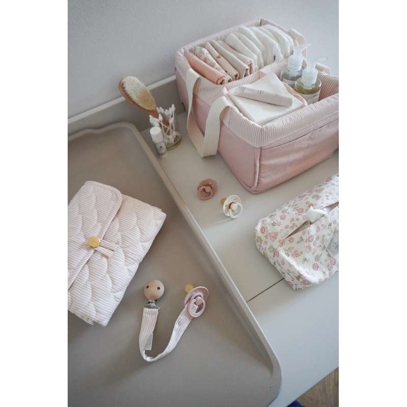 Cam Cam Copenhagen Napphållare - GOTS - Classic Stripes Rose