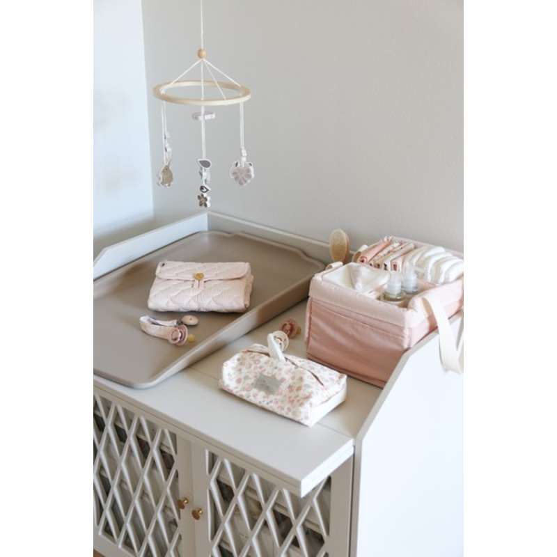 Cam Cam Copenhagen Skötunderlägg - Quiltat - OCS - Classic Stripes Rose