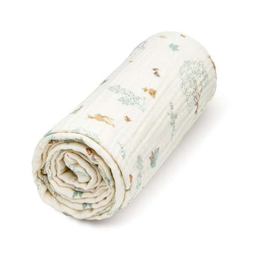 Cam Cam Copenhagen Muslin Babytæppe - GOTS - Woodland