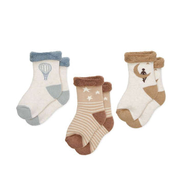 Cam Cam Copenhagen Plyssockor - Safi - 3-pack - Dreamland 