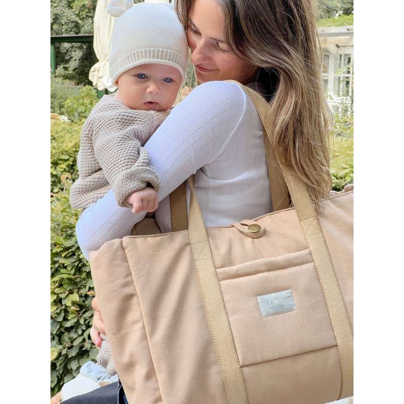 Cam Cam Copenhagen Charlie Babyhue - Stickad - GOTS - Off White 