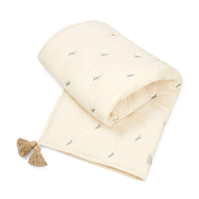 Cam Cam Copenhagen Broderad Matta för Barn - OCS - Blåbär 