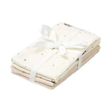 Cam Cam Copenhagen Tvättlappar - 4-pack - GOTS - Carousel 