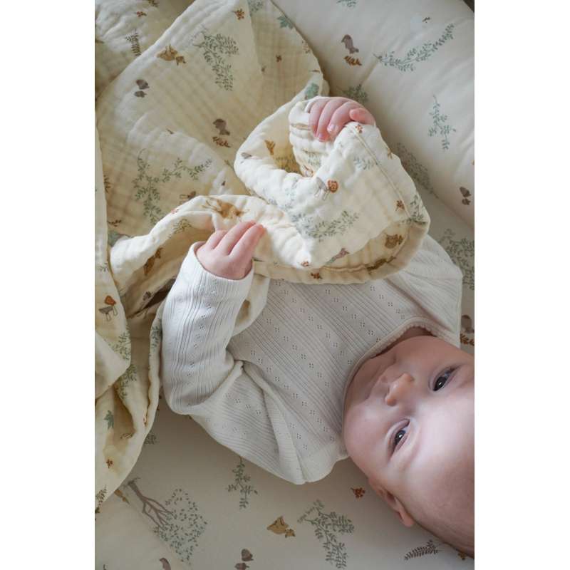 Cam Cam Copenhagen Muslinbabyfilt - GOTS - Woodland