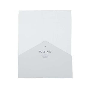 Fossflakes Betraktning till Knä-Ankel Kudde - Snö 