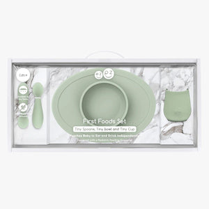 EZPZ First Foods Set - Matstart för Baby - Grön