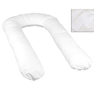 Fossflakes Superior Comfort-U Graviditets-/Amningskudde inkl. Jersey Lakan 