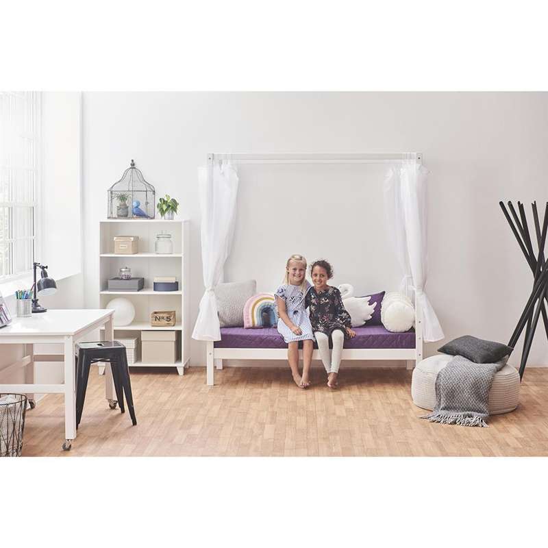 Hoppekids ECO Dream - Himmelsäng Modul - Flera Storlekar - Vit 