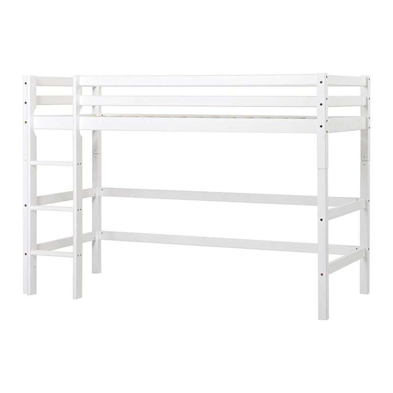 Hoppekids ECO Dream - Mellanhög säng - 90x200 cm. - Vit 