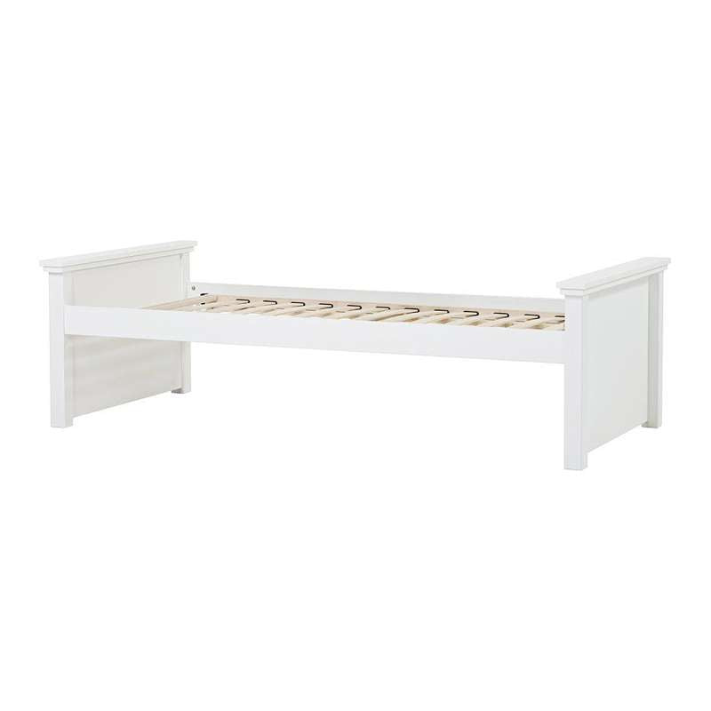 Hoppekids DELUXE - Sängsida för 90x200 cm. - Flexibel inläggsbotten - Vit 
