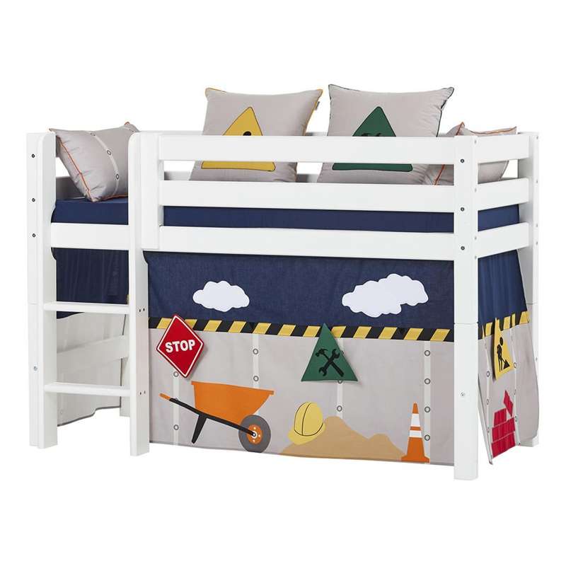 Hoppekids Gardin till Säng - CONSTRUCTION - Flera Storlekar 