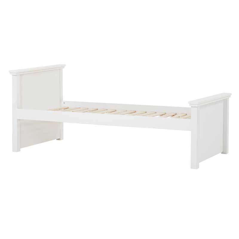 Hoppekids MAJA DELUXE - Juniorsäng - 1 Hög och 1 Mellan Gavel - 90x200cm - Vit 