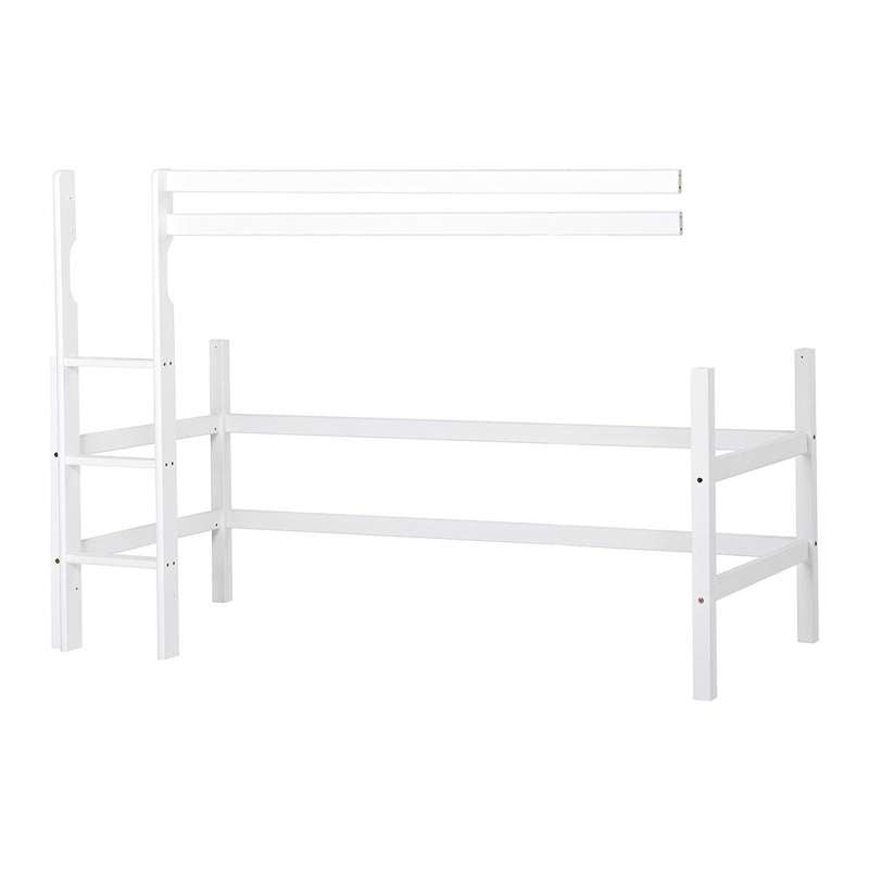 Hoppekids ECO Dream - Modul till Mellanhög säng - 90x200 cm. - Vit 