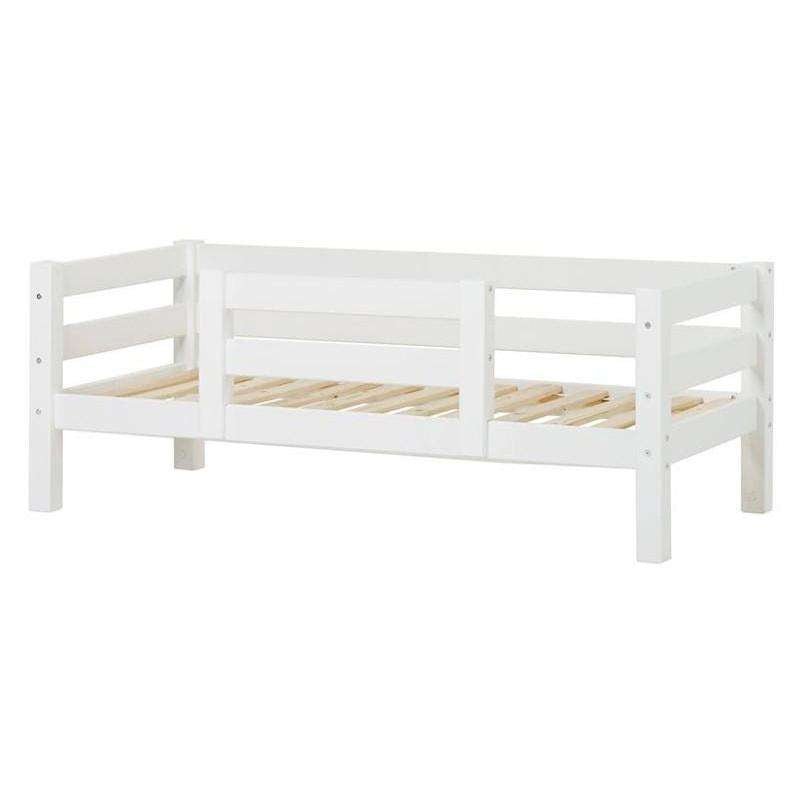 Hoppekids ECO Luxury - Soffbed m. Rygglän och 1/2 Sänghäst - Flera Storlekar - Vit 