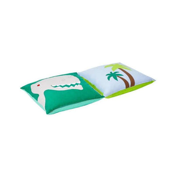 Hoppekids Kuddset m. 2 Kuddar - DINOSAUR 