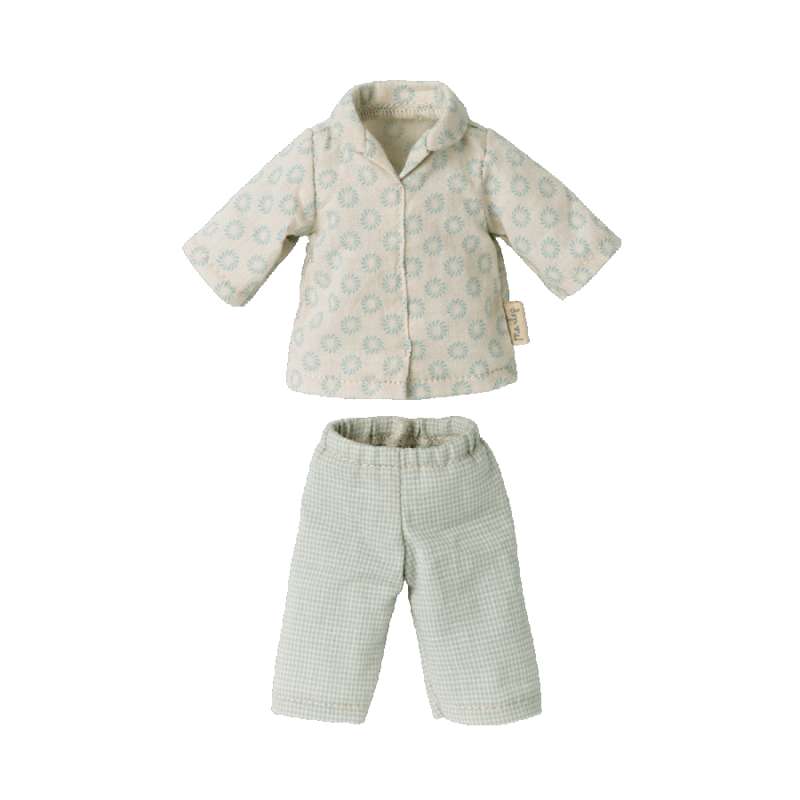 Maileg Kanin - strl. 1 - Mint Pyjamas 