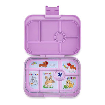 Yumbox Madkasse - Original - 6 rum - Ami Purple/Cats and Dogs