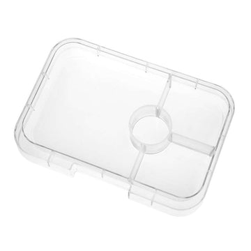 Yumbox Insatsbricka - Tapasbricka - 4 fack - Transparent 