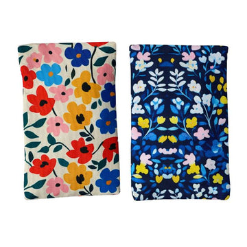 Yumbox Ice Pack Duo - Køleelementer - Poppies & Blue Flowers