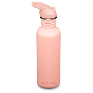 Klean Kanteen Classic Drickflaska - Flip/Seal SportCap - 800ml - Peach Parfait 