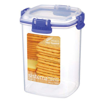 Sistema Matförvaring - Klip It - Medium Cracker - 900ml - Blå 
