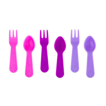 Lunch Punch Minisked och Minigaffel - 3 Set - Blush 