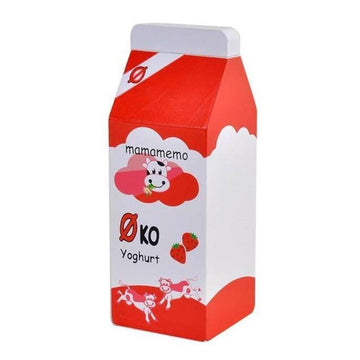 MaMaMeMo Legemad i Trä - Yoghurt Jordgubb - EKOL 