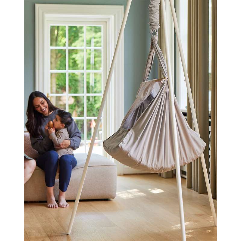 Hjälpa Slyngevugge - Premium - Ekologisk - Grå 