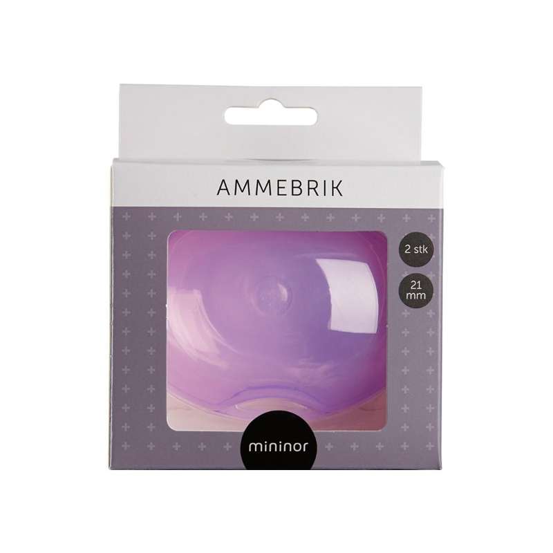 Mininor Amningsinlägg - 2-Pack - 21mm 