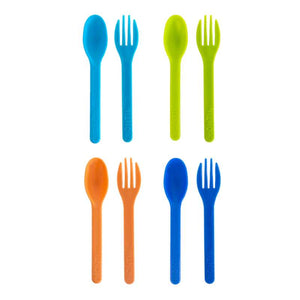 MontiiCo Out & About Bestick - 4 set. - Burst 