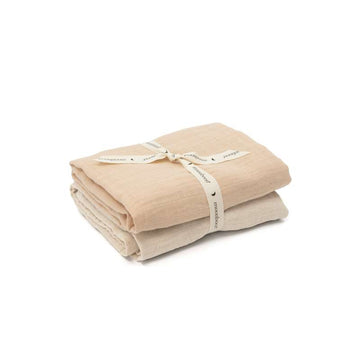 Moonboon Økologiske Stofbleer - 2-pak - Rose Mix