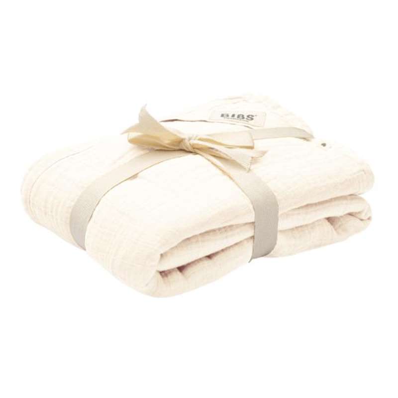 BIBS Sova - Muslin Babysäng - 120x120 cm. - Elfenben 