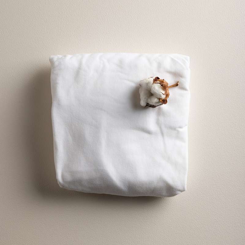 Sebra Jersey Lag - 70x120 cm. - Baby - Vit 