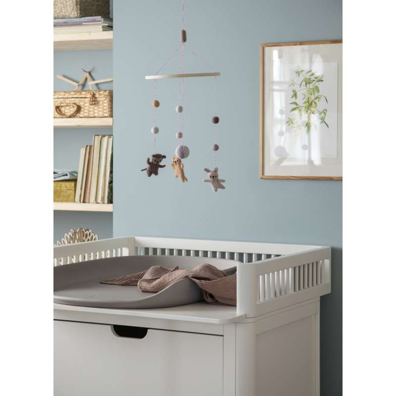 Sebra Skötbordet m. Lådor - Classic White - Bundle 1 