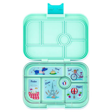 Yumbox Matlåda - Original - 6 fack - Serene Aqua/Paris 