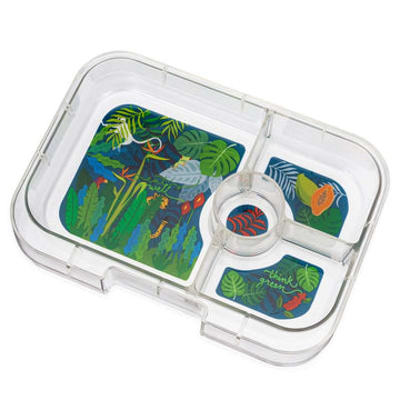 Yumbox Indsatsbakke - Panino Tray - 4 rum - Jungle