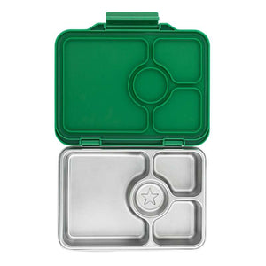 Yumbox Matlåda - Presto Rostfritt Stål - 4 rum - Pomme Grön 